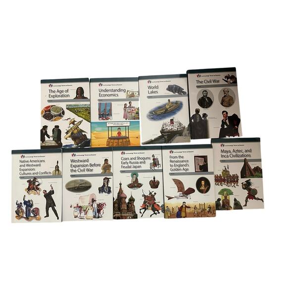 Core Knowledge grade 5 set/9 history & geography readers textbooks homeschool - Picture 1 of 5